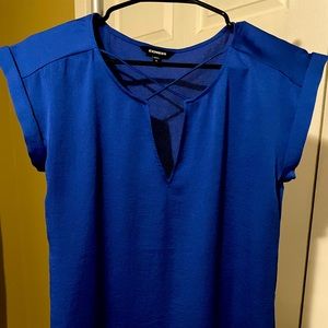 Express short sleeve blouse